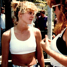 Ginger Lynn and Alexis Vogel