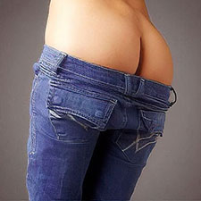 Butt, of course
