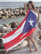 Dee with Puerto Rico Flag